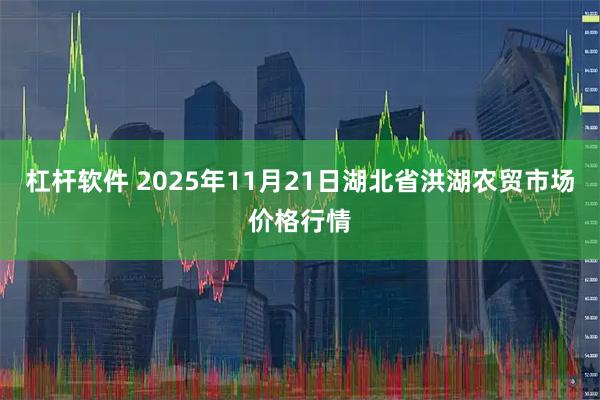杠杆软件 2025年11月21日湖北省洪湖农贸市场价格行情