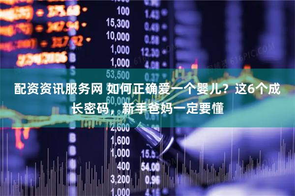 配资资讯服务网 如何正确爱一个婴儿？这6个成长密码，新手爸妈一定要懂